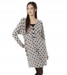 DOTS JERSEY フレアチュニック