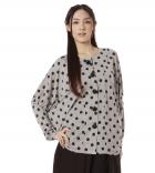 DOTS JERSEY カーディガン