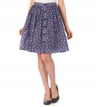 Print Cotton スカート