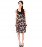 Print Silk ワンピース