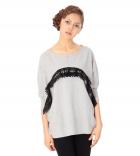 Lace Trim Jeasey トップ