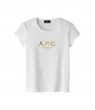 A.P.C. 刺繍入りTシャツ