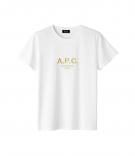 A.P.C. 刺繍入りTシャツ