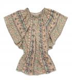 PASTEL SCALE SILK ブラウス