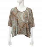 ETHNIC VISCOSE カットソー