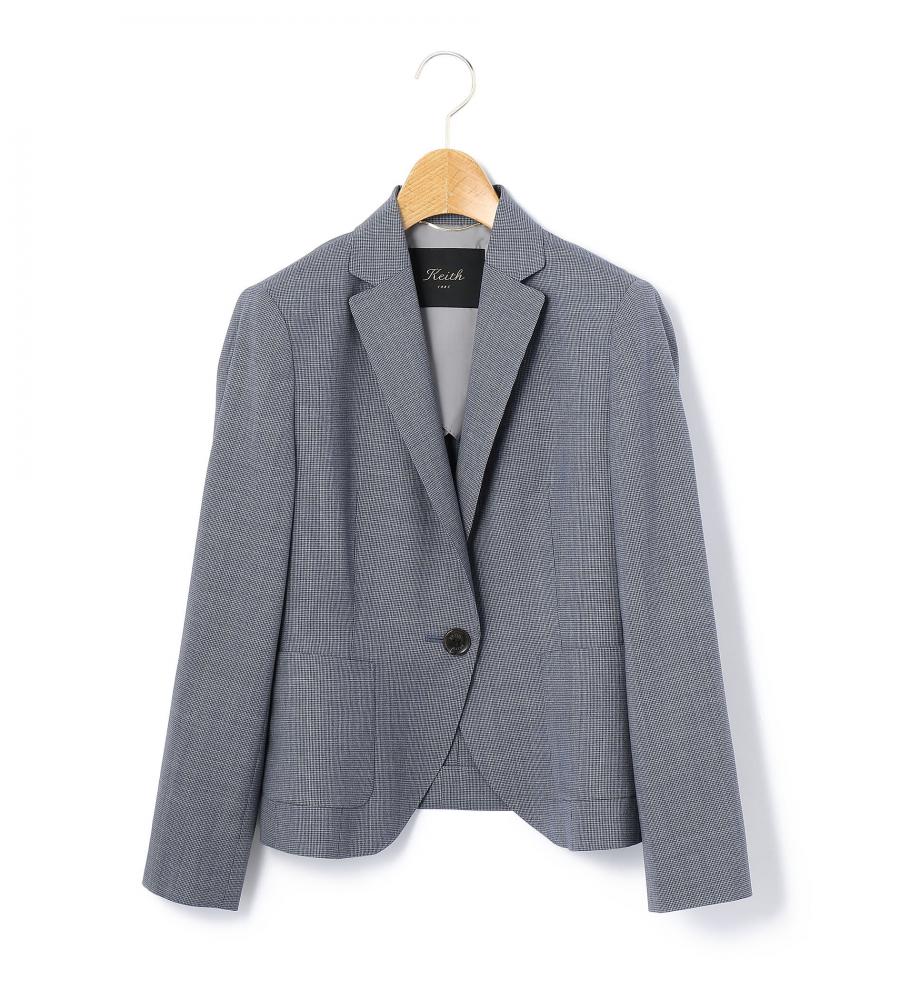 クールハウンドトゥースジャケット