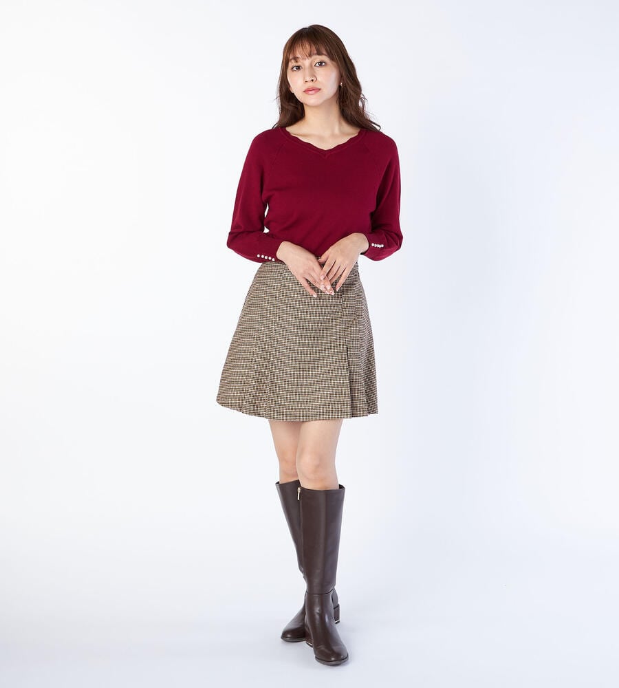 グレンチェックショートパンツ｜パンツ｜Laisse Passe(レッセパッセ  