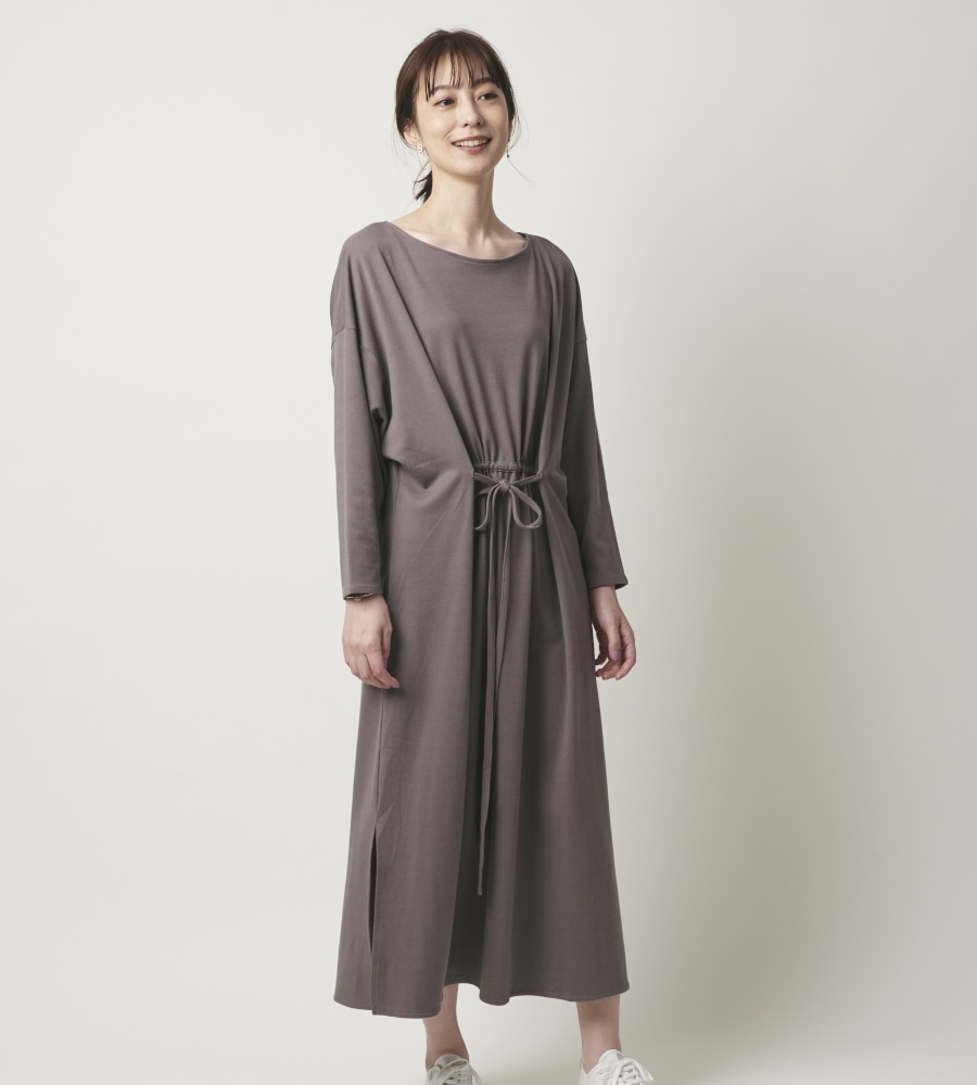 ジャージロングワンピース ワンピース Look E Shop オリジナル ルックアットイーショップオリジナル ルック公式ファッションブランド通販サイト Look E Shop