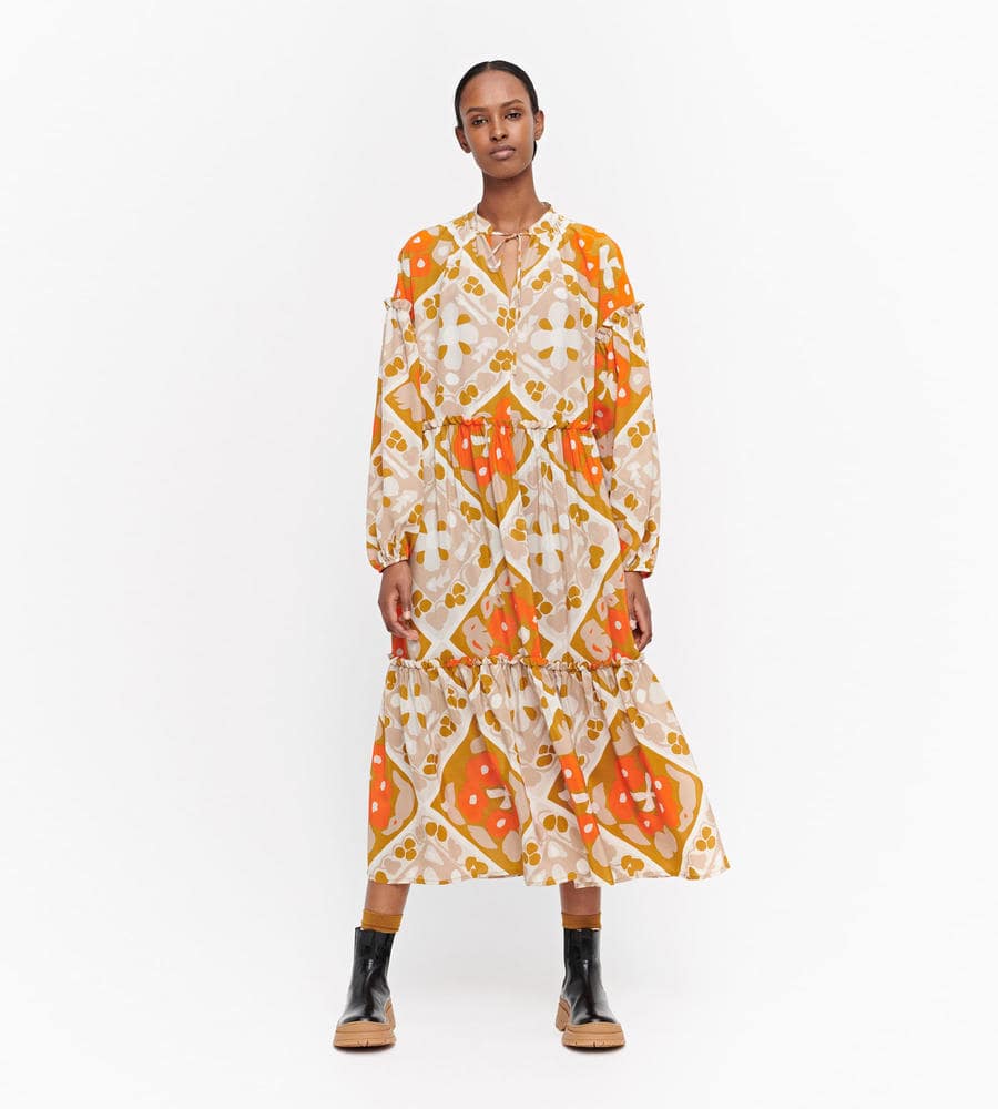 Iltarusko Vally ワンピース ワンピース スカート Marimekko マリメッコ ルック公式ファッションブランド通販サイト Look E Shop