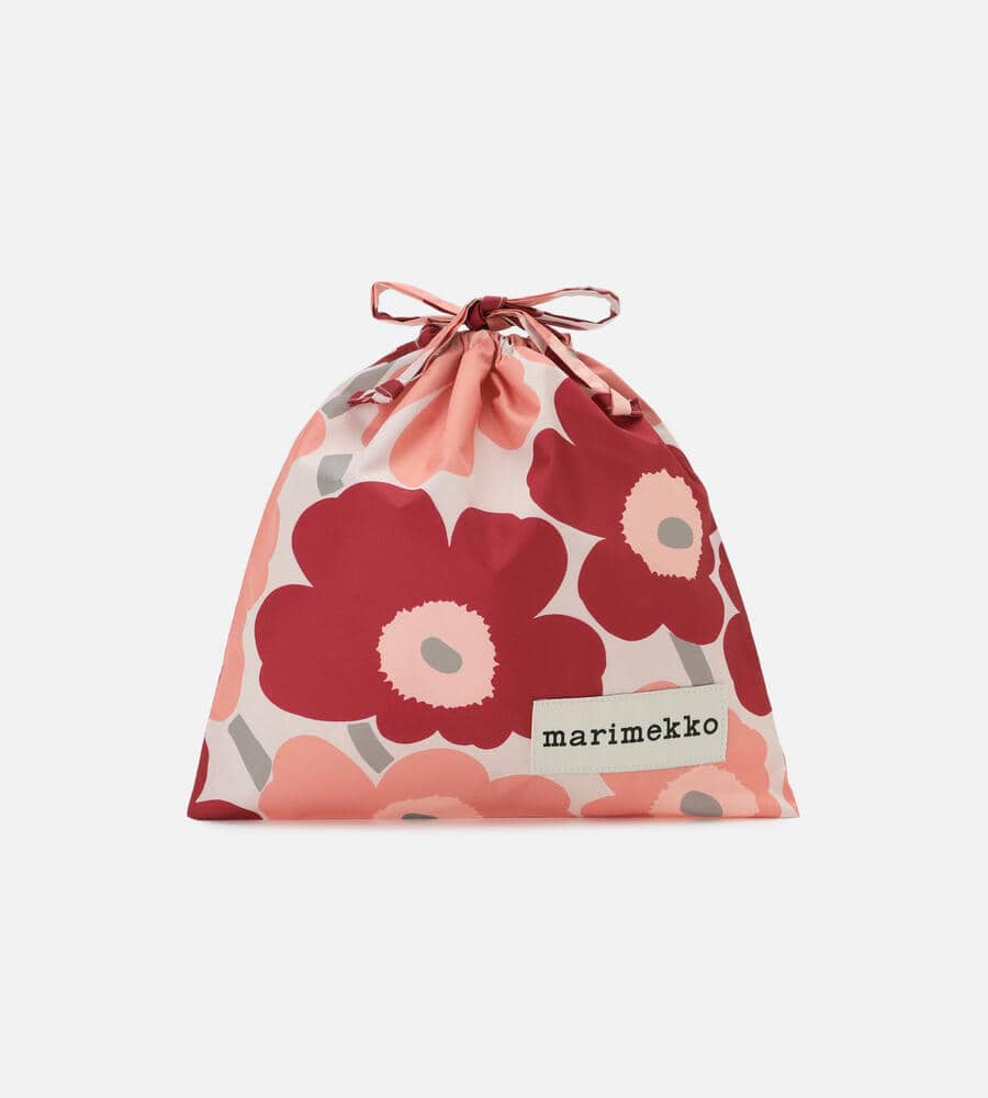 【2022AW】マリメッコ/ Silmalasi Kukkaro Pieni Unikko ポーチ Mini Unikko Silmalasikukkaro がま口ポーチ | Maija Isola