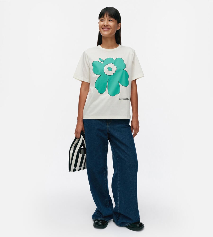 ☆ marimekko ☆ Vihne Piirto Unikko Placement 340 - Tシャツ Vihne Piirto Unikko Placement Kioski t-shirt | Marimekko