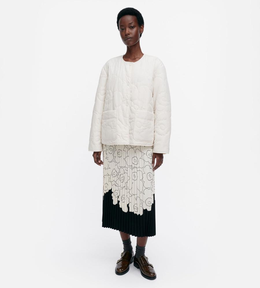 marimekko / ノーカラーコート セール】 ノーカラーコクーンウールコート （その他アウター