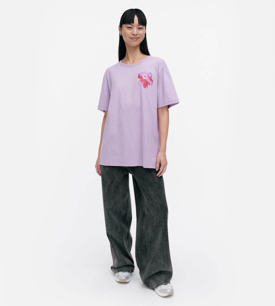 Vihne Unikko Placement Tシャツ Vihne Unikko Placement Tシャツ｜ブラウス・シャツ｜Marimekko
