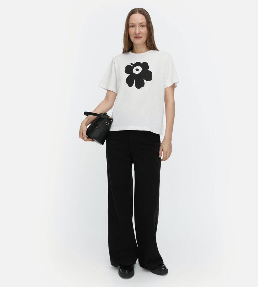 【マリメッコ】2025年　Marimekko Erna Unikko Tシャツ マリメッコ】2025年 Marimekko Erna Unikko Tシャツ