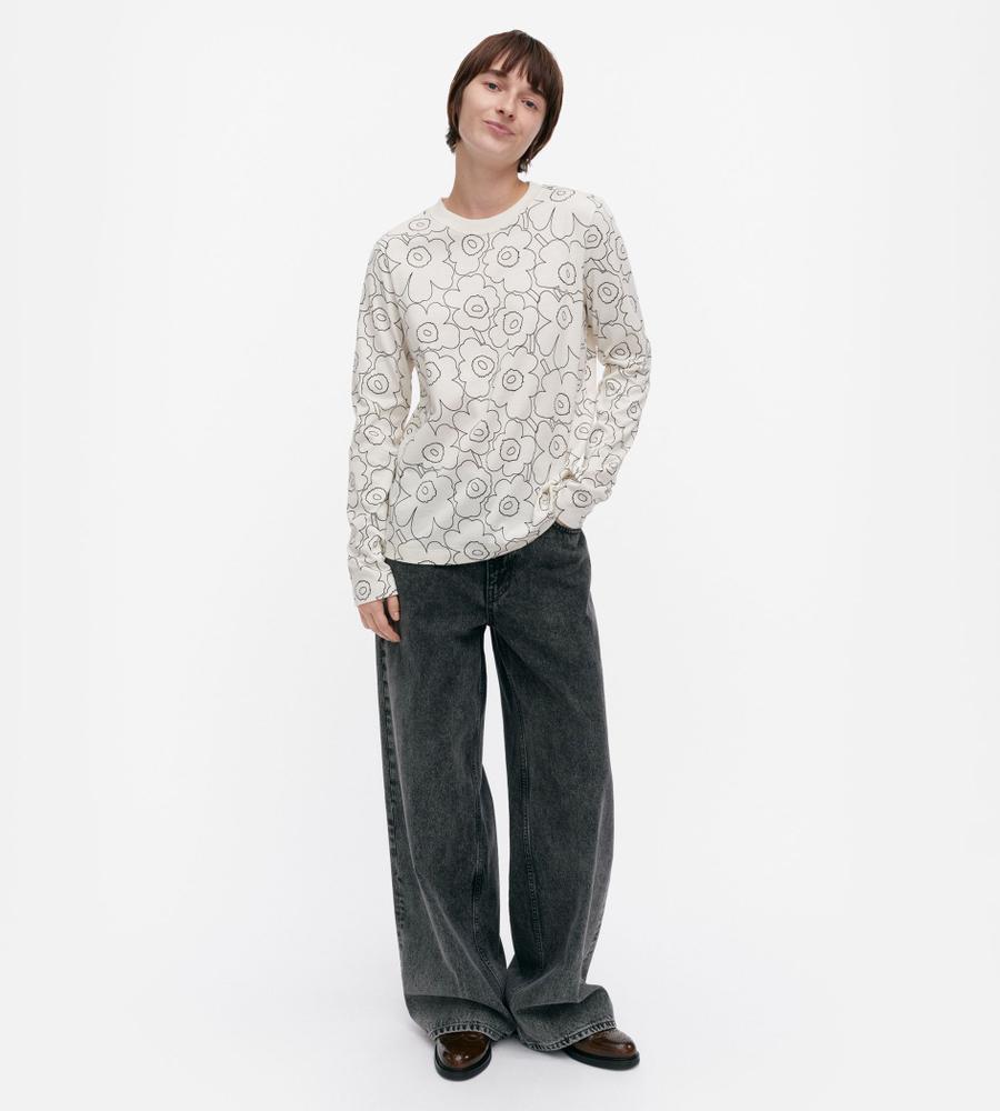 Sekunti Piirto Unikko カットソー｜ブラウス・シャツ｜Marimekko