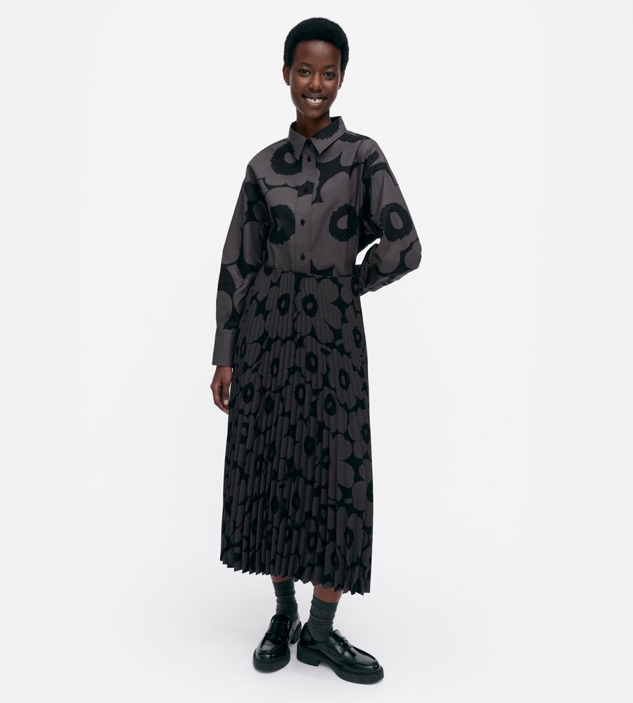 Myy Unikko プリーツスカート　美品　マリメッコ Myy Unikko スカート｜手洗い可｜Marimekko(マリメッコ)｜ルック
