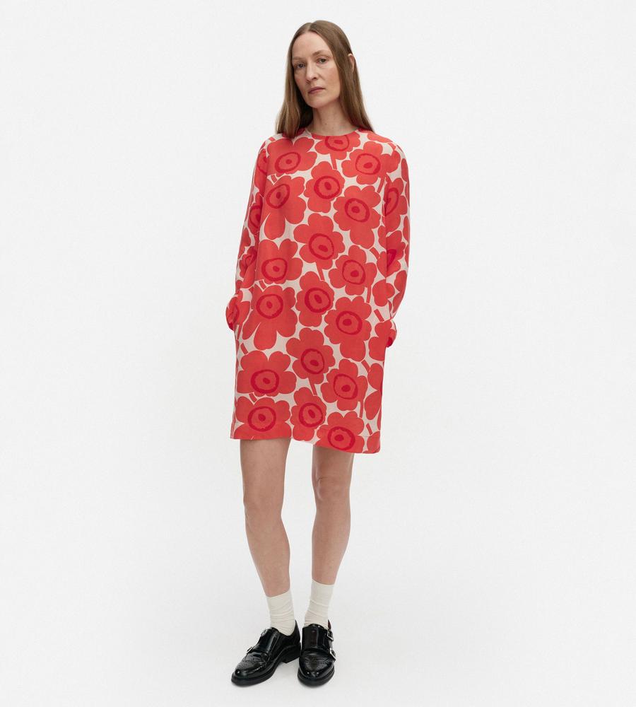 オススメ　マリメッコワンピース　赤 Kouttaus Unikko ワンピース｜ワンピース｜Marimekko(マリメッコ