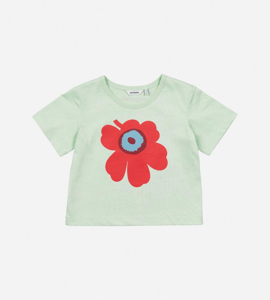 kids】Tonni Unikko Logo Ⅱ Tシャツ｜キッズ｜Marimekko(マリメッコ