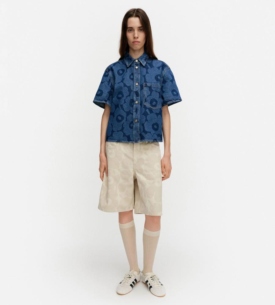 Maridenim Kuvata Unikko シャツ｜ブラウス・シャツ｜Marimekko