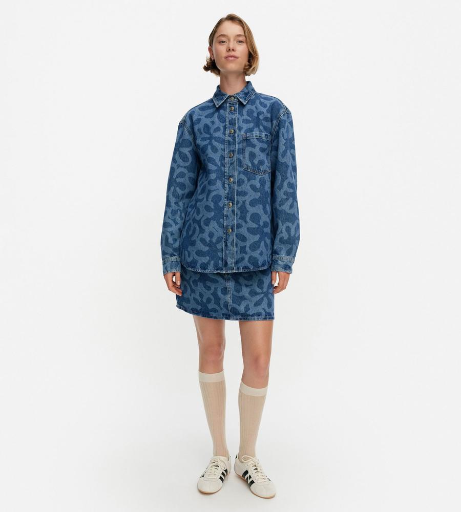 Maridenim Vaihe Kukka シャツ｜ブラウス・シャツ｜Marimekko
