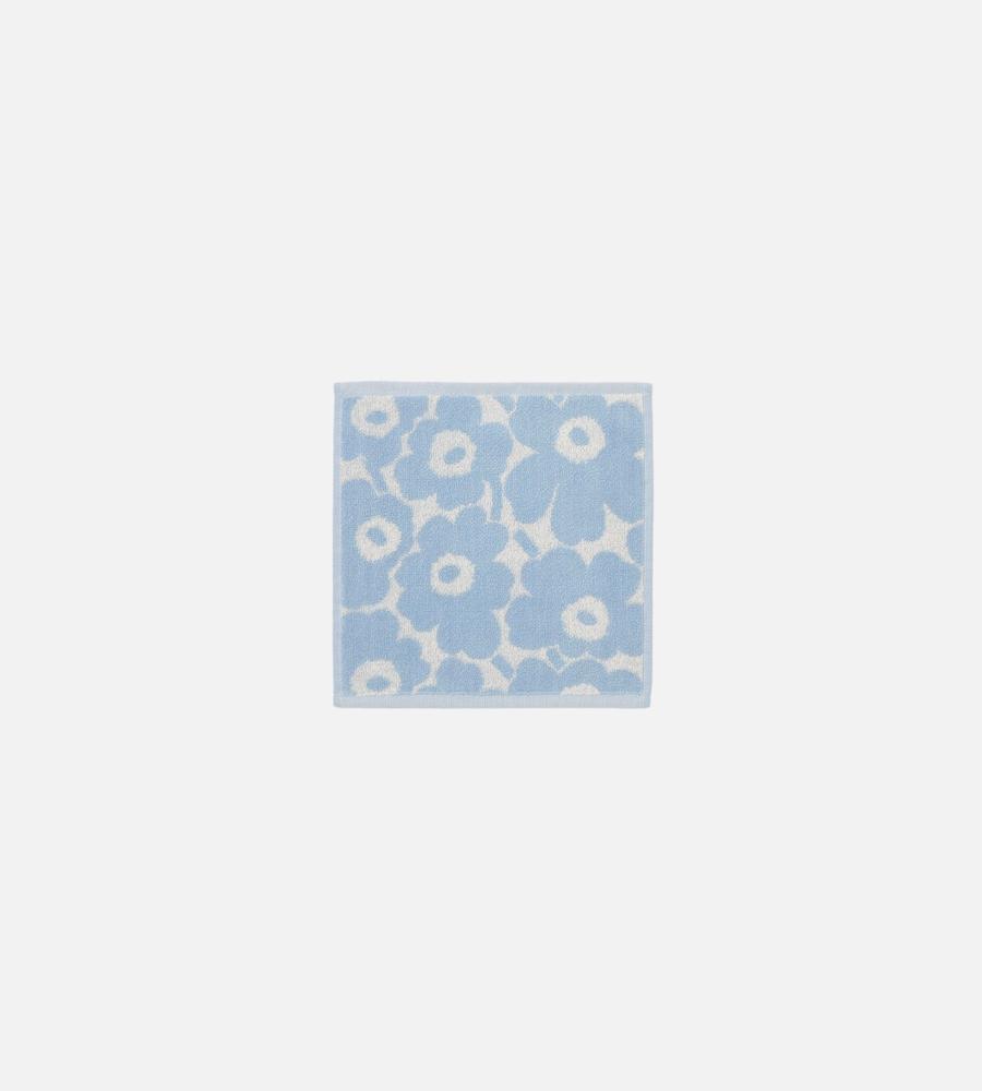 marimekko ウニッコ柄バスタオル 水色 日本限定】Mini Unikko ミニタオル 26×26cm｜タオル｜Marimekko