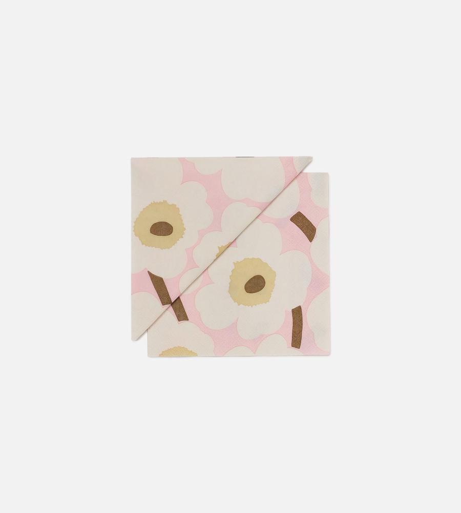 Unikko ランチナプキン 33×33cm｜ペーパーナプキン｜Marimekko