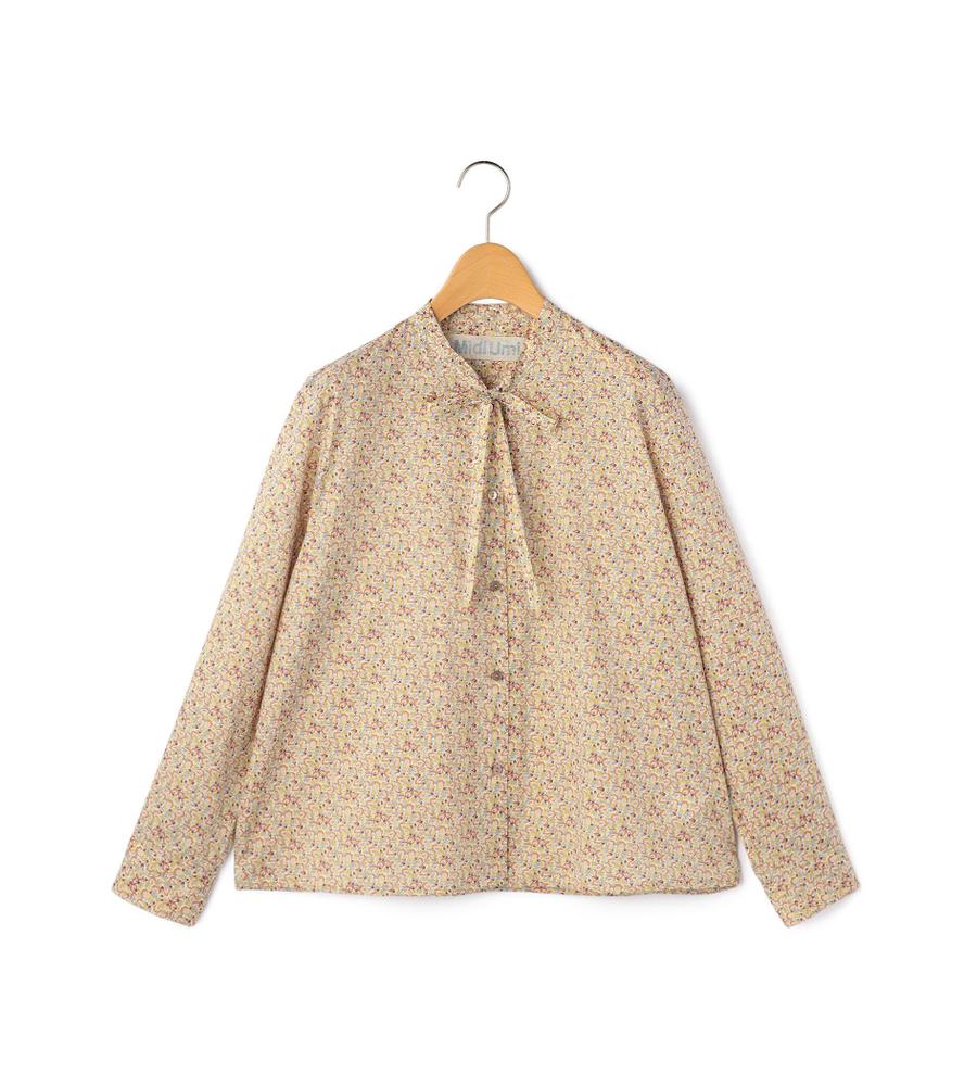 MidiUmi】LIBERTY ボウタイシャツ｜ブラウス｜e-Look+Plus(イールック