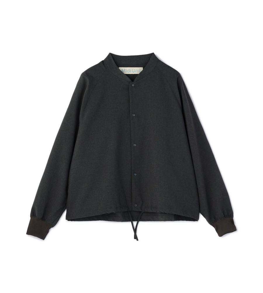 リドム　スラックス　リメール　シャツ　ブルゾン　ブラック　GU MidiUmi】ブルゾンシャツ｜【10％OFFアイテム】｜e-Look+Plus