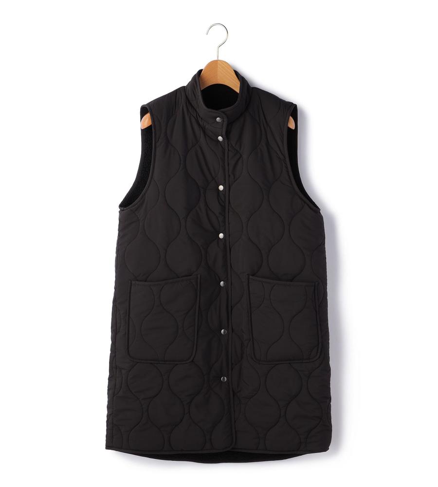 MidiUmi】キルティングリバーシブルベスト｜アウター｜e-Look+Plus