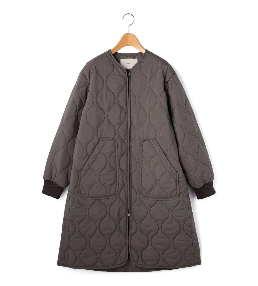 未使用　MidiUmi キルティングロングコート　ミディウミ MidiUmi(ミディウミ)のキルティングロングコート通販 Marisol