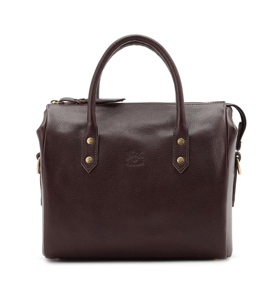 IL BISON イルビゾンテ ボストンバッグ ゴールド金具 大容量 男女兼用 IL BISONTE / ORIGINAL LEATHER / BOSTON BAG（ボストンバッグ
