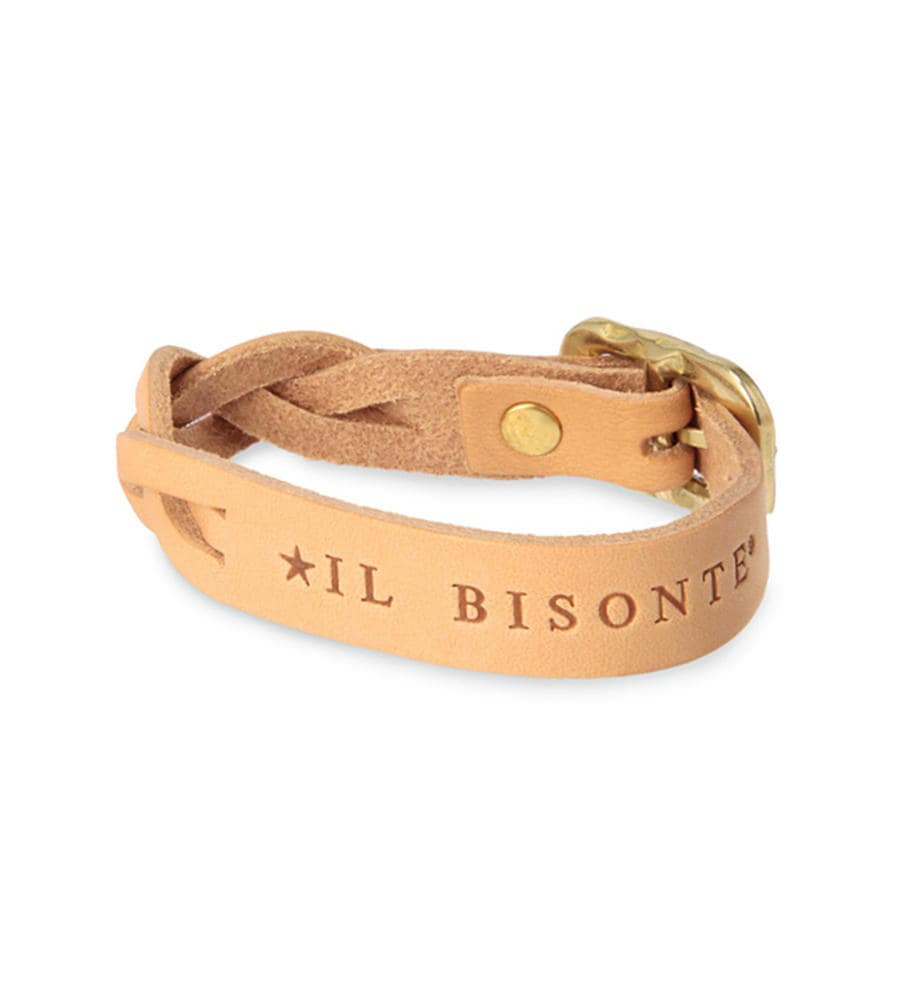 Amazon.co.jp: (イルビゾンテ) IL BISONTE真鍮ロゴ入り