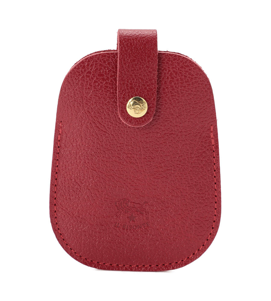 新品 イルビゾンテ 本革 キーケース スマートキー 小銭入れ ブラック ヌメ IL BISONTE イルビゾンテ キーケース キーリング キーホルダー