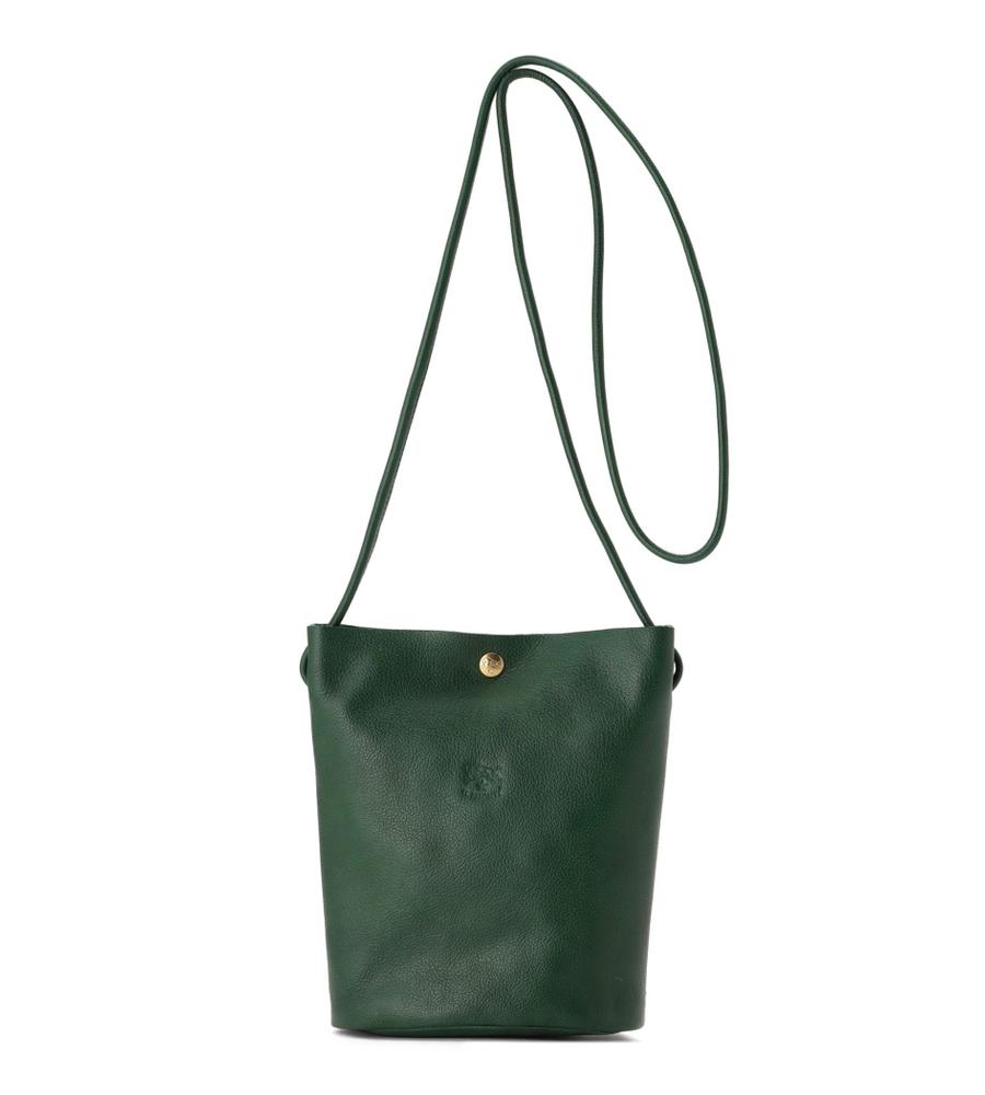 きし⭐︎【美品】【正規品】IL BISONTE ショルダーバッグ　グリーン IL BISONTE（イルビゾンテ） ショルダーバッグ バッグ IL BISONTE