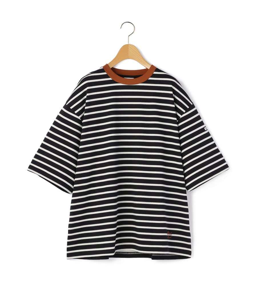 IL BISONTE ORCIVAL コラボ ボーダーTシャツ IL BISONTE × ORCIVAL Tシャツ｜ブレスレット・アクセサリー｜IL
