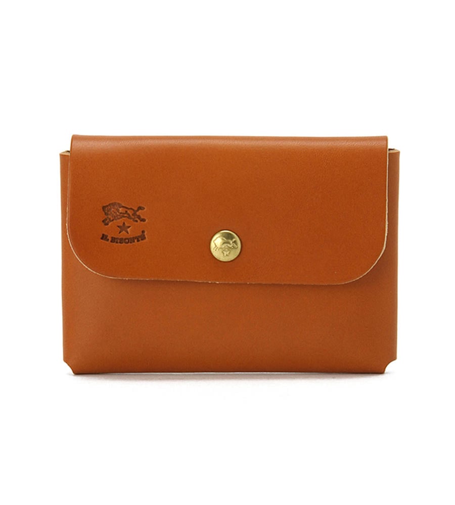 IL BISONTE カードケース グレージュ C0855-P-145 イルビゾンテ Il Bisonte 名刺入れ カードケース C0855 P CARD