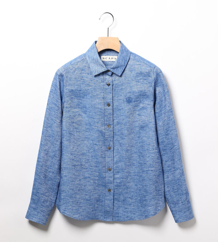 フランネルリノブラウス｜ブラウス・シャツ｜SCAPA(スキャパ)｜ルック