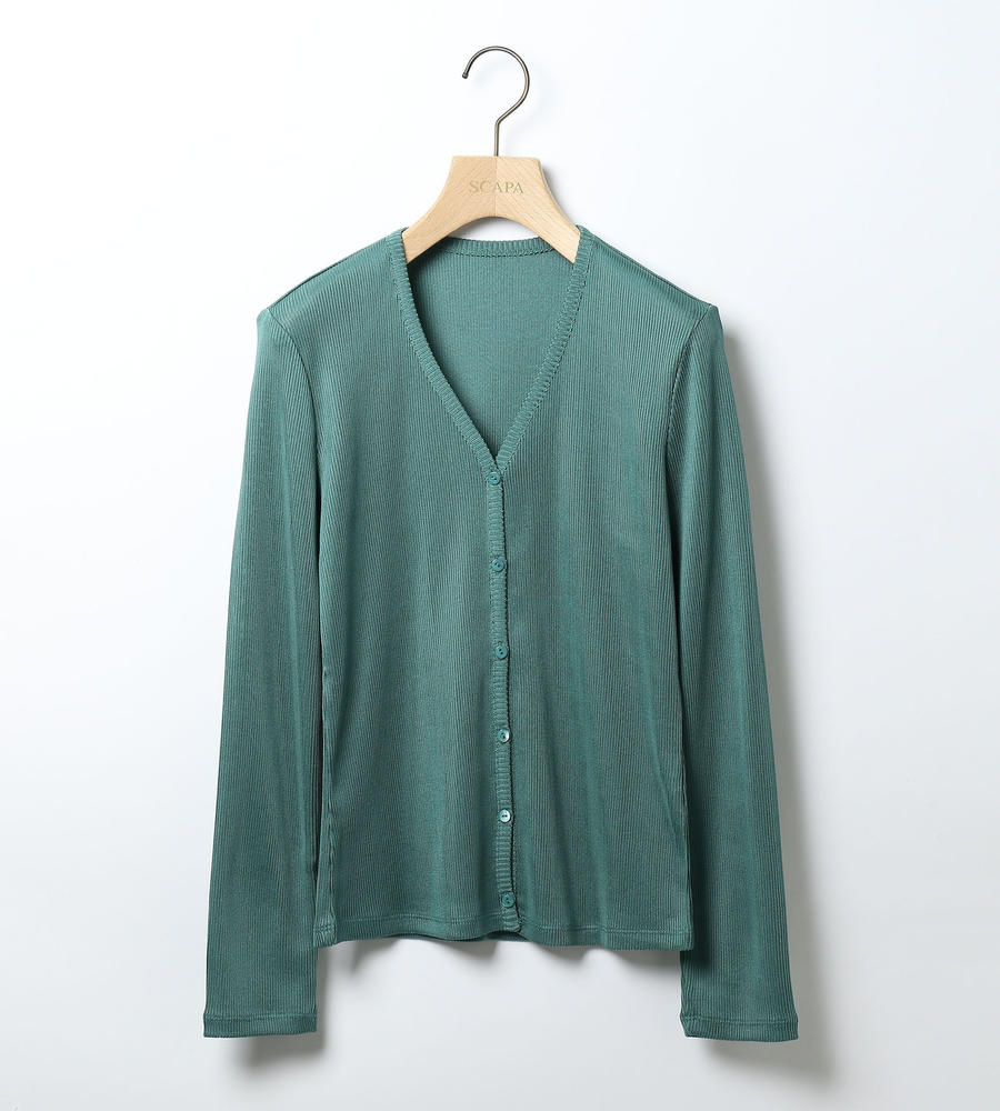 スキャパ/トリアセリブカットソーカーディガン トリアセリブカットソーカーディガン｜カットソー｜SCAPA(スキャパ