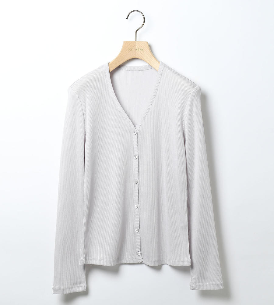 スキャパ/トリアセリブカットソーカーディガン トリアセリブカットソーカーディガン｜カットソー｜SCAPA(スキャパ