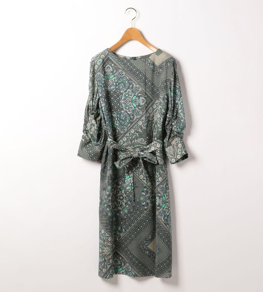 ジャガードフラワーワンピース ドレス Scapa スキャパ ルック公式ファッションブランド通販サイト Look E Shop