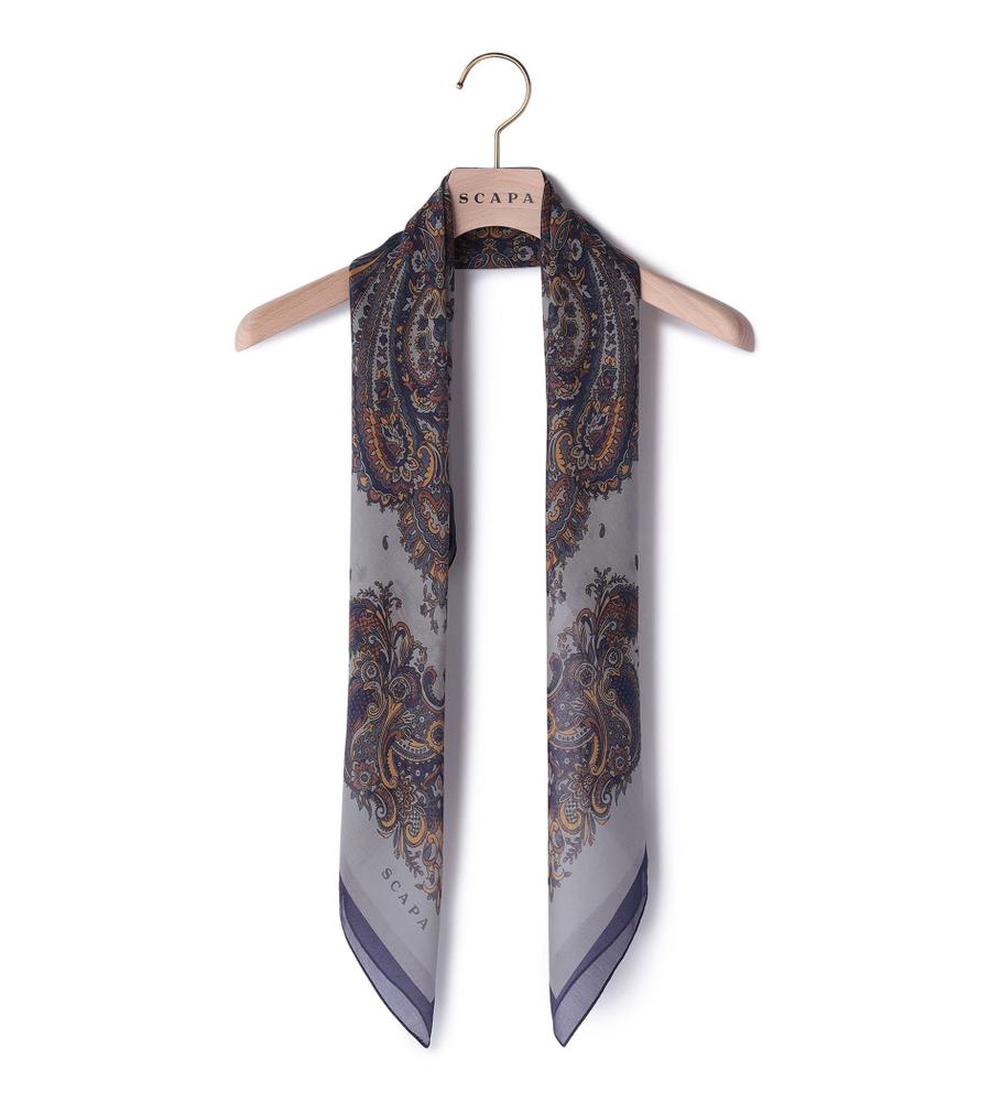ペーズリースカーフ｜ストール｜SCAPA Lサイズ(スキャパエルサイズ