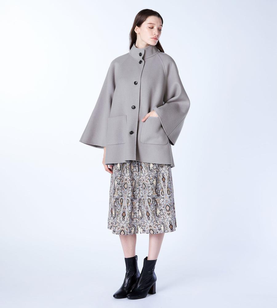 新品　SCAPA スキャパ　8万　42 ツイード　コート　グレー系 新品 SCAPA スキャパ 8万 42 ツイード コート グレー系