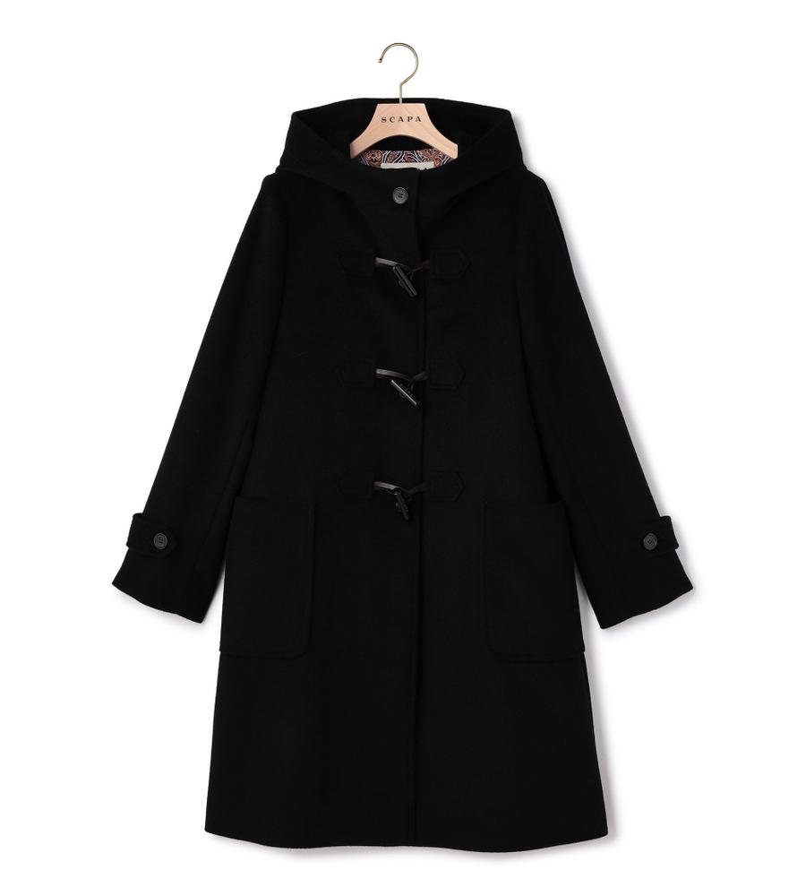 青木裕子さん着用】アンゴラビーバーロングコート｜コート｜SCAPA