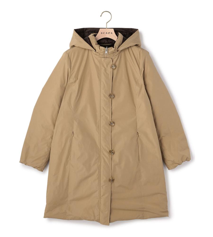 ヘルミンダウンロングコート｜コート｜SCAPA(スキャパ)｜ルック公式