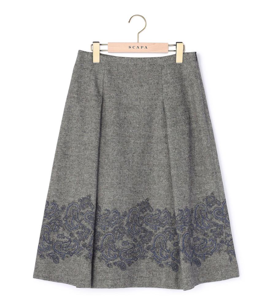 スキャパ（SCAPA）/ライトエンブロイダリースカート ライトエンブロイダリースカート｜スカート｜SCAPA(スキャパ)｜ルック