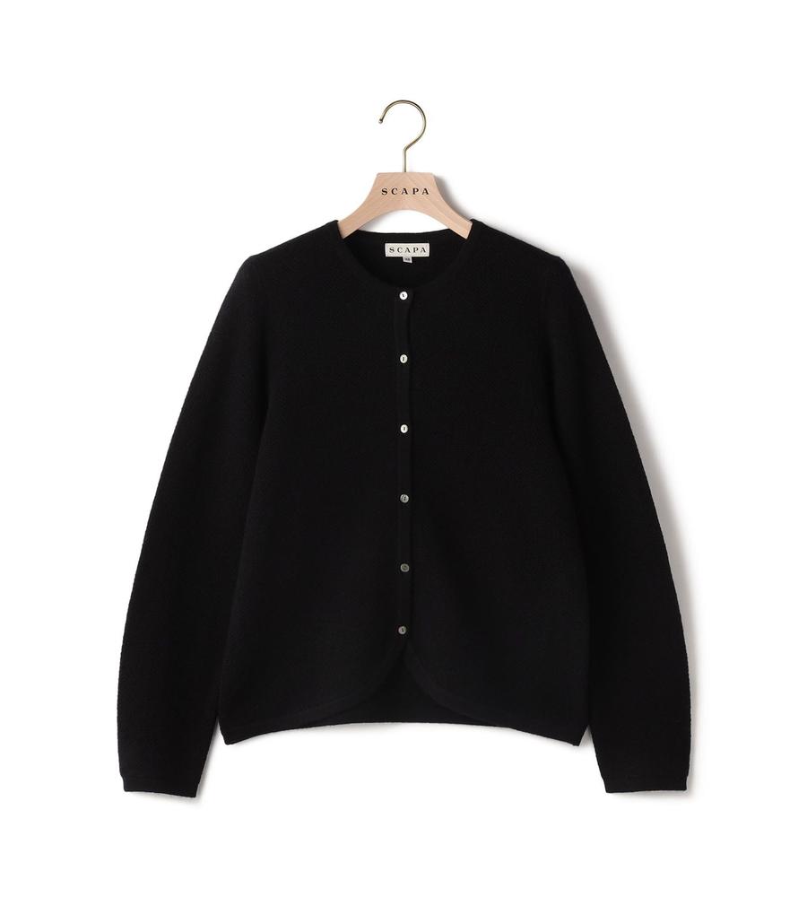 スモールパターンニットカーディガン｜ニット｜SCAPA(スキャパ