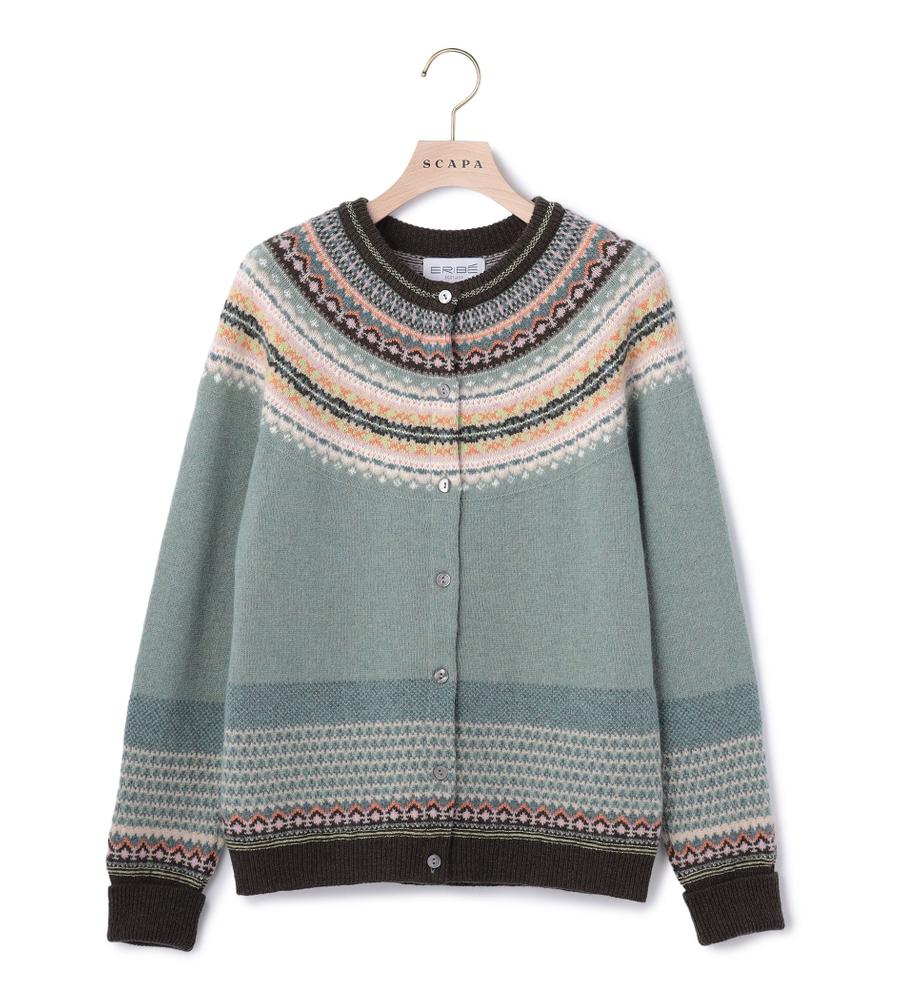 Alpine Cardiganニットカーディガン｜ニット｜SCAPA(スキャパ)｜ルック