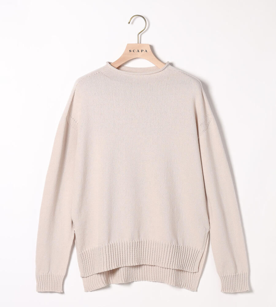 SCAPA / スキャパ レジェニットプルオーバー レジェニットプルオーバー｜ニット｜SCAPA(スキャパ)｜ルック