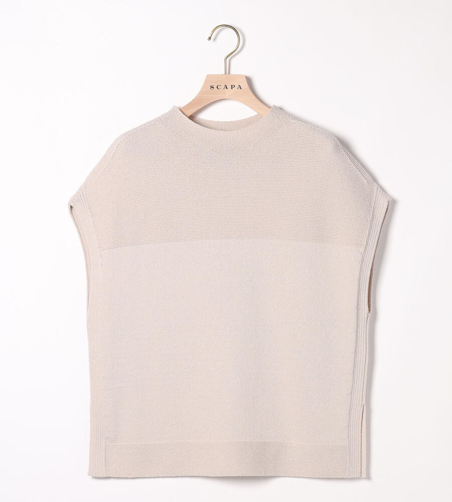 SCAPA / スキャパ レジェニットニットベスト レジェニットニットベスト｜ニット｜SCAPA(スキャパ)｜ルック