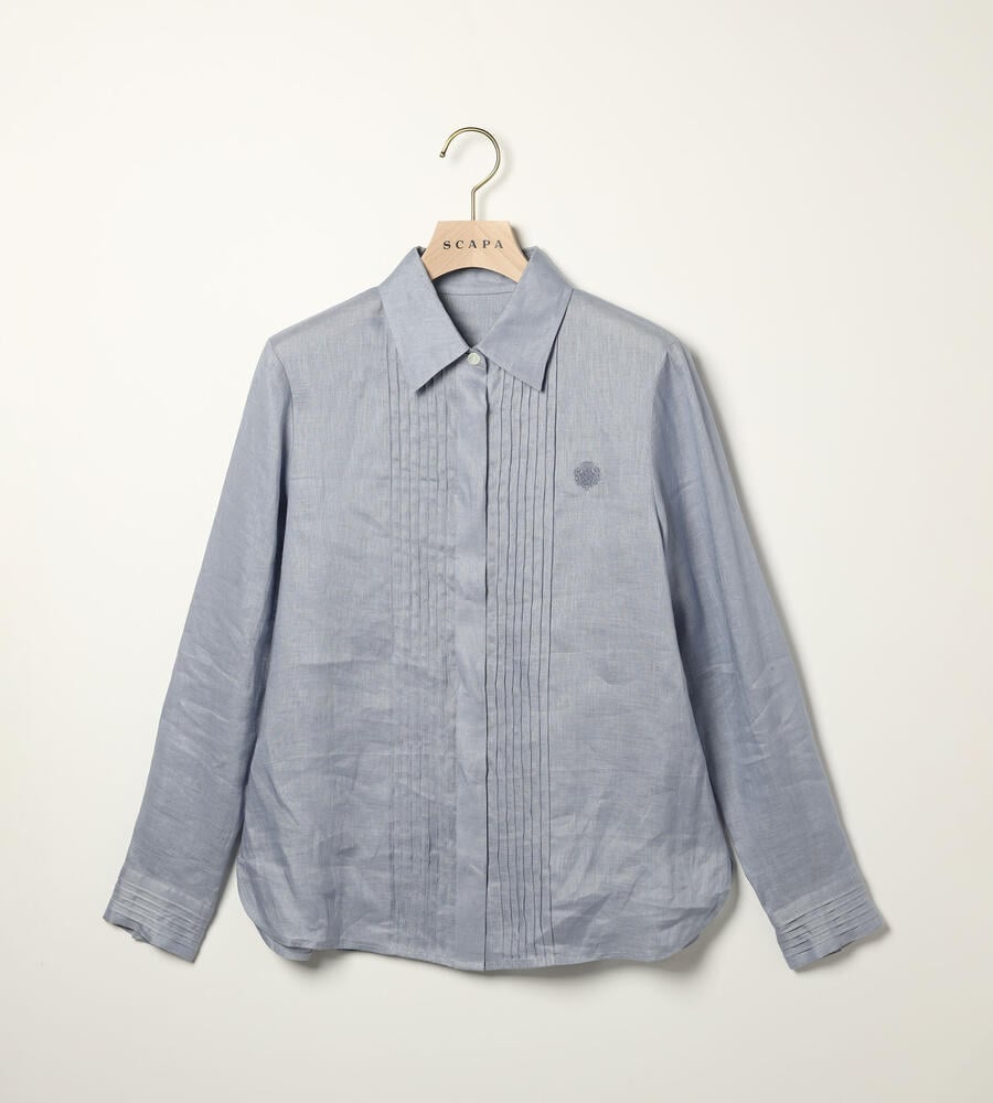 SCAPA / スキャパ コンチネンタルリネンロングブラウス SCAPA｜コンチネンタルリネンロングブラウス | Rakuten Fashion